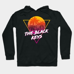 The Black Keys - Proud Name Retro 80s Sunset Aesthetic Design Hoodie